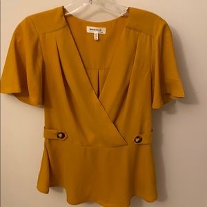 Mustard blouse